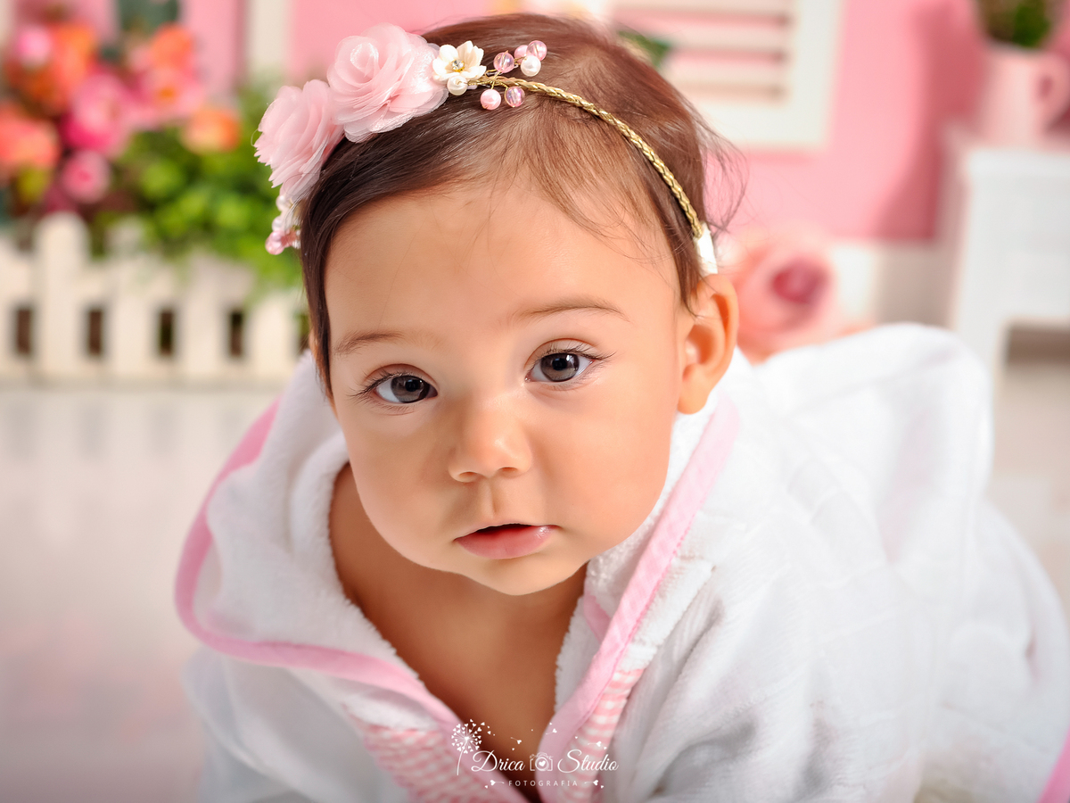 Cenário - Sessão de fotos - meu mundo rosa - banheira - banho divertido - fotos de bebês banhando  hora do banho divertido - infantil - ideias criativas de cenários - Xinguara - Pará - Drica studio 