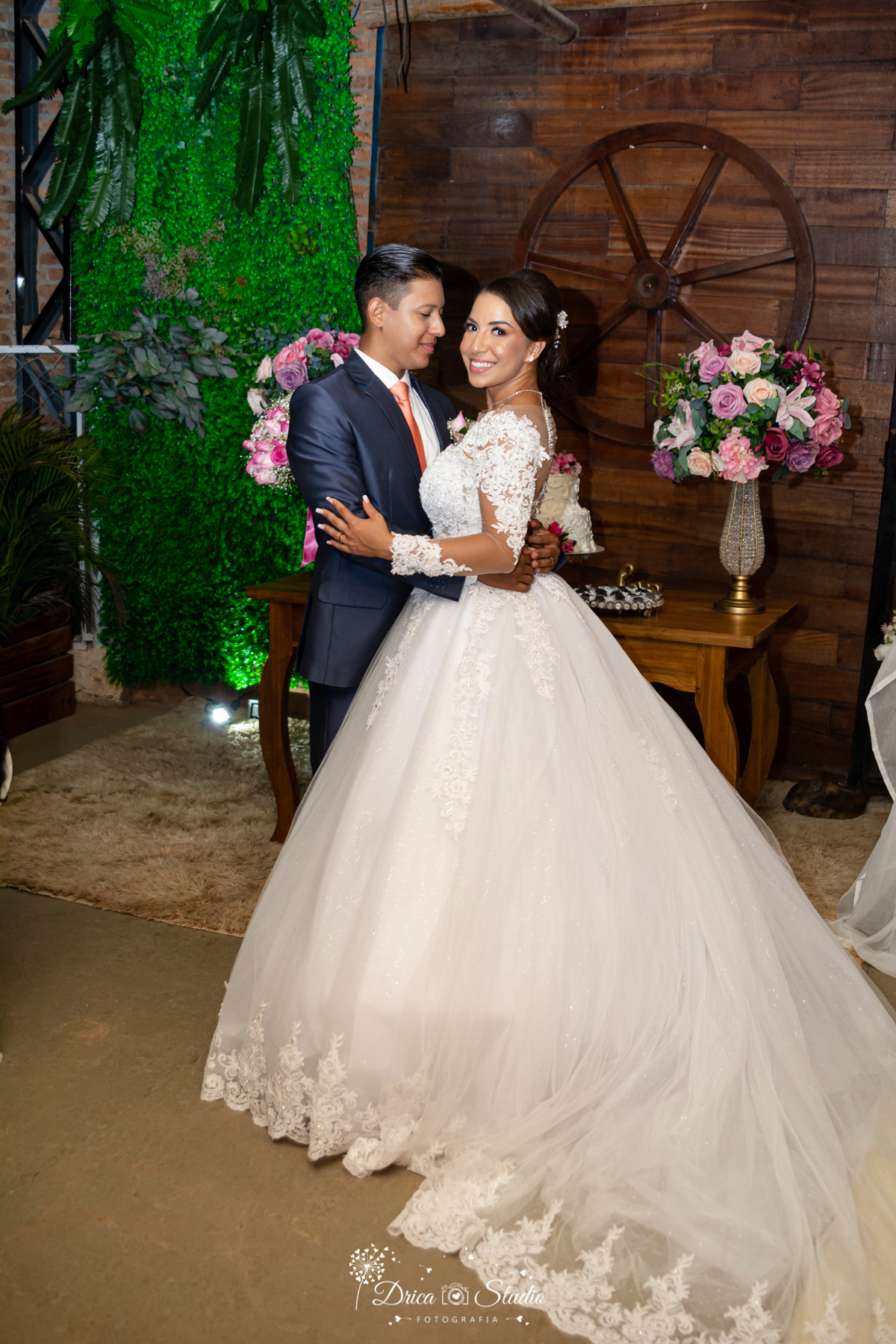 nó - esposório - casório - conjúgio - conúbio - enlace - esponsais - vestido de noiva - matrimônio - noivado - união - bodas - núpcias - casamento - Xinguara - Pará - Drica studio