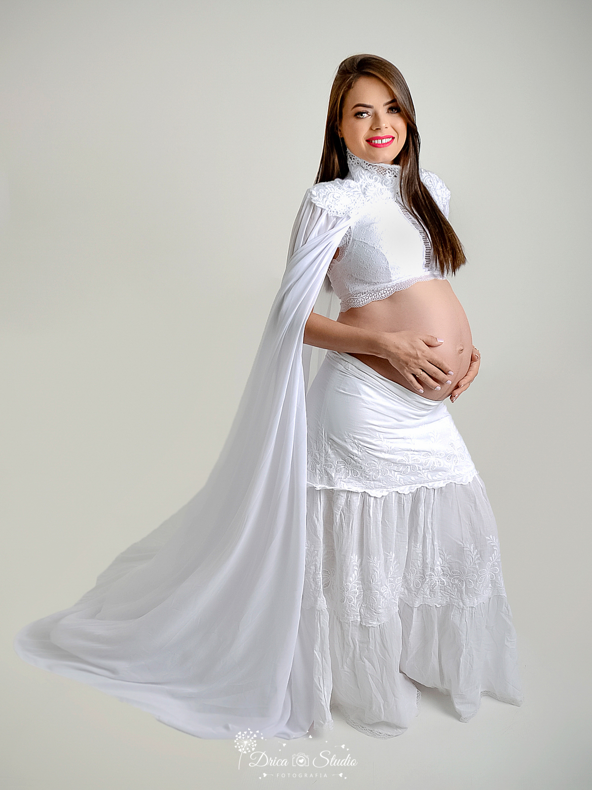 Gestante - mãe - gestação - filho - studio - fotos em studio - fotografia - meses - bebê - 9 meses - mamãe - crescimento - evolução - Xinguara - Pará - Drica studio 