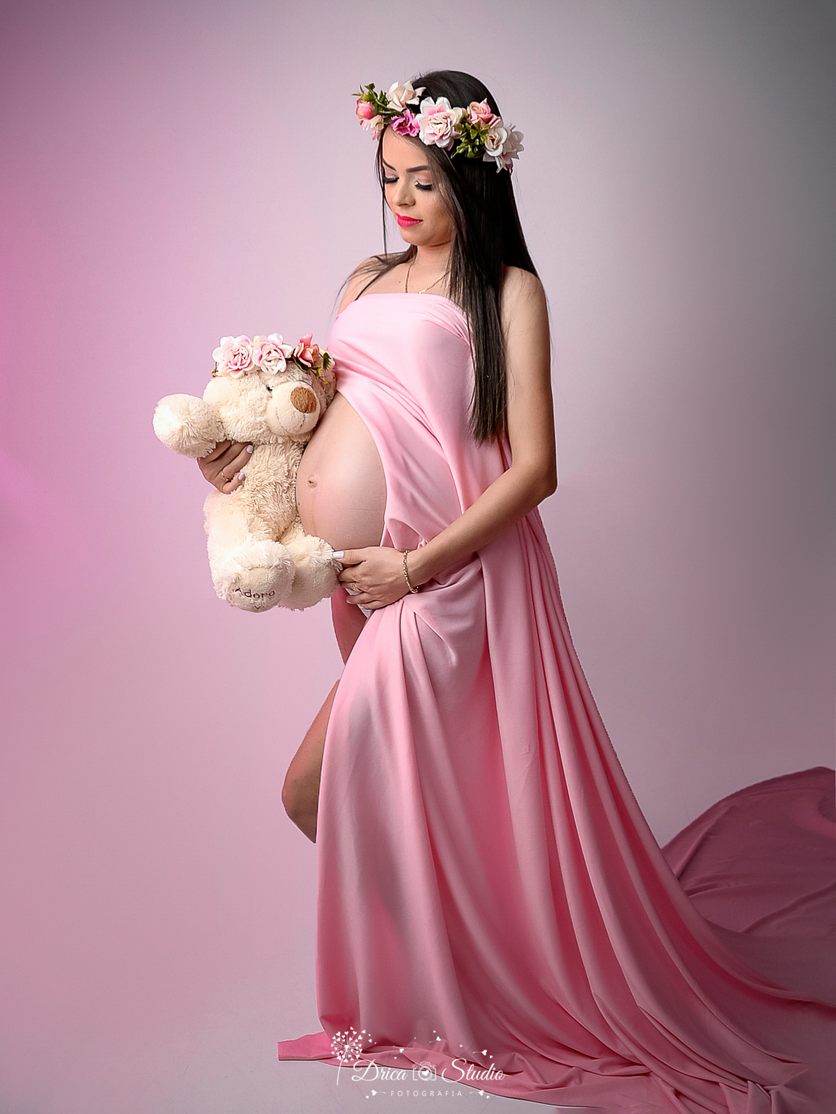 Gestante - mãe - gestação - filho - studio - fotos em studio - fotografia - meses - bebê - 9 meses - mamãe - crescimento - evolução - Xinguara - Pará - Drica studio - mamãe criativa