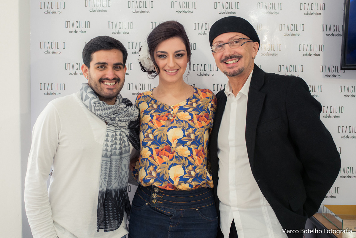 Equipe Otacílio cabeleireiros foto feita em Sorocaba-SP