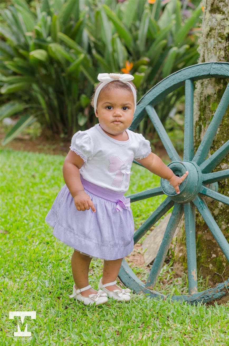 Ensaio - menina - Um ano - criança - infantil - Museu Imperial  - Petrópolis - RJ 