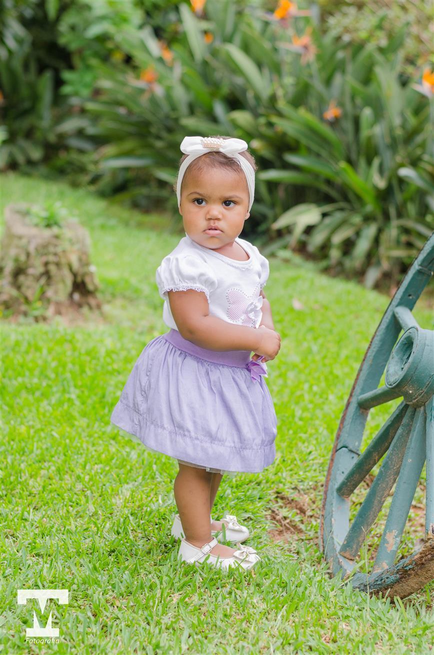 Ensaio - menina - Um ano - criança - infantil - Museu Imperial  - Petrópolis - RJ 