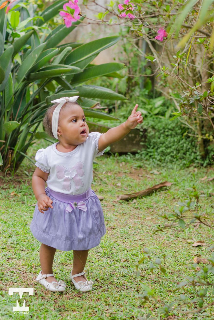 Ensaio - menina - Um ano - criança - infantil - Museu Imperial  - Petrópolis - RJ 