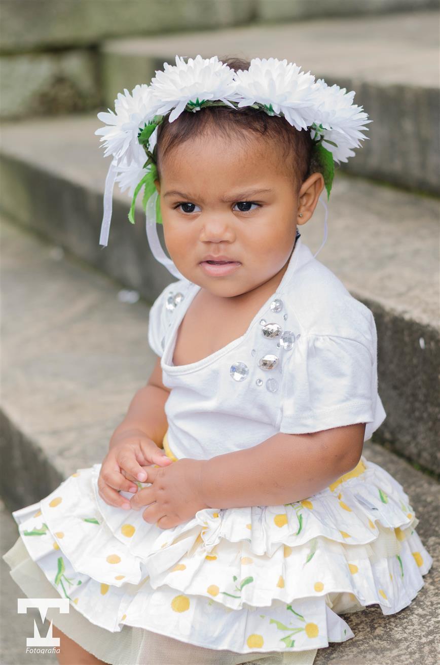 Ensaio - menina - Um ano - criança - infantil - Museu Imperial  - Petrópolis - RJ 