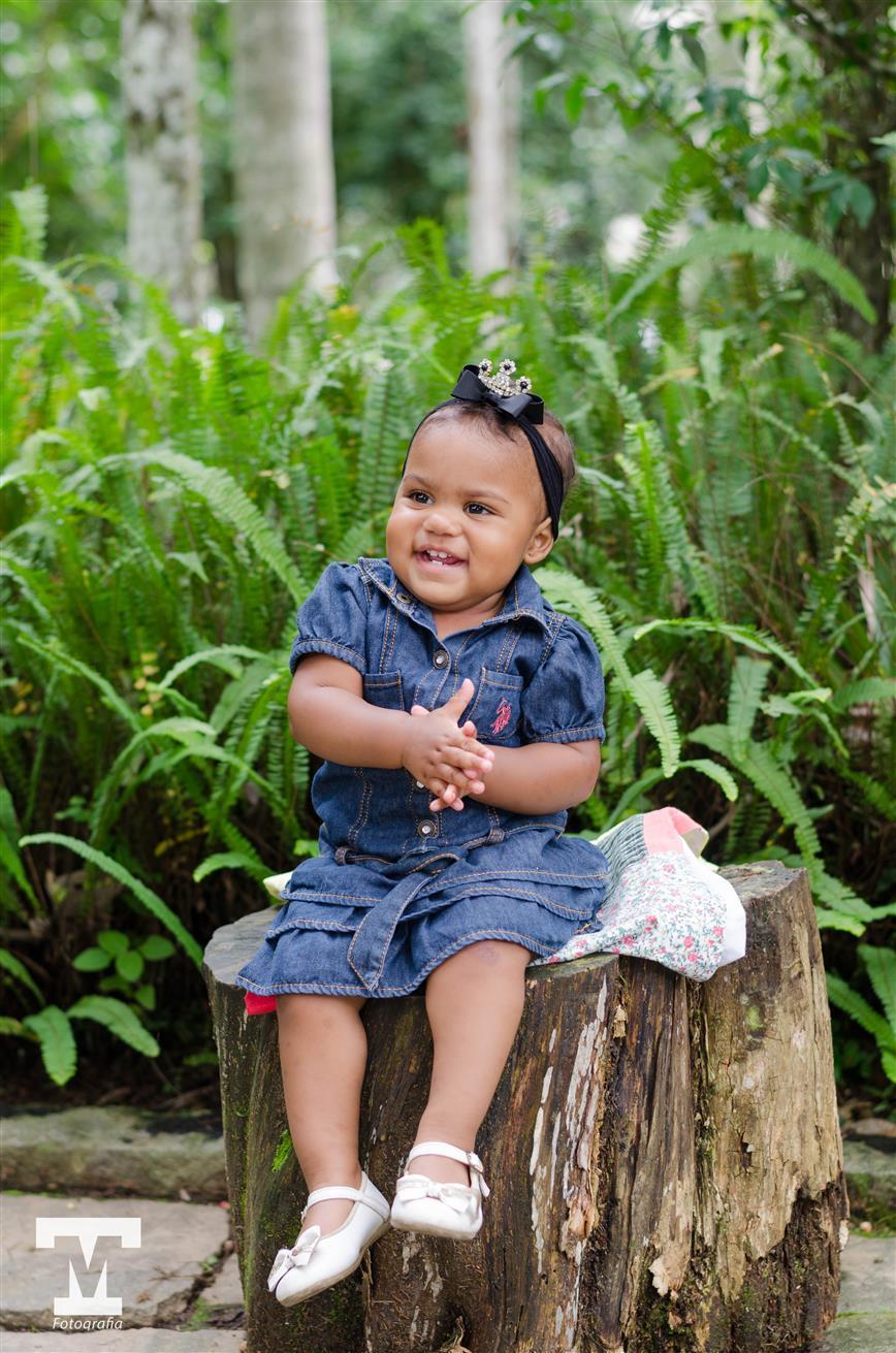 Ensaio - menina - Um ano - criança - infantil - Museu Imperial  - Petrópolis - RJ 