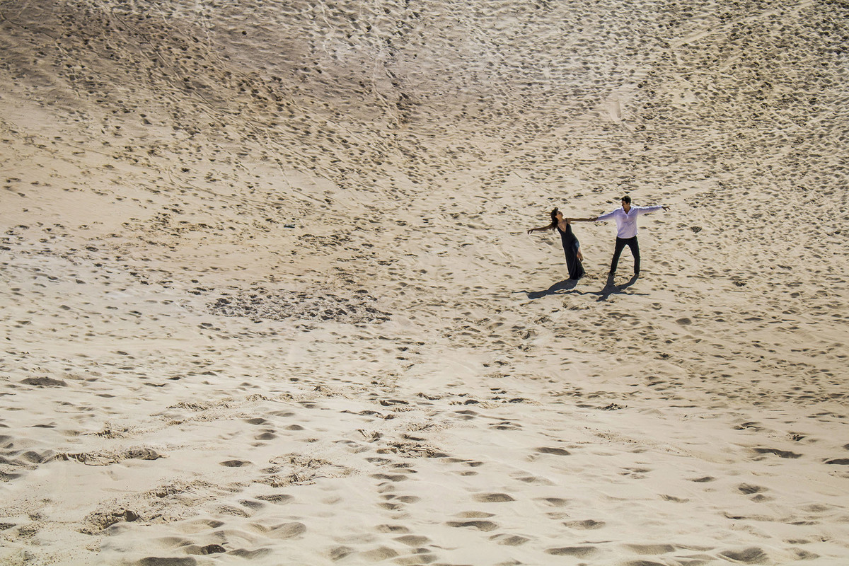 dançando nas dunas