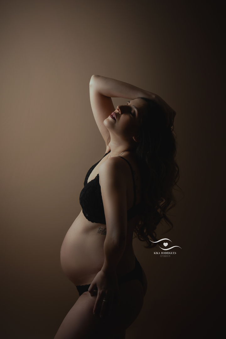 ensaio gestante, estúdio fotográfico em guarulhos, barriga, marrom, clássico, luxo, boho, macrame, croche, bebê barriga, casal