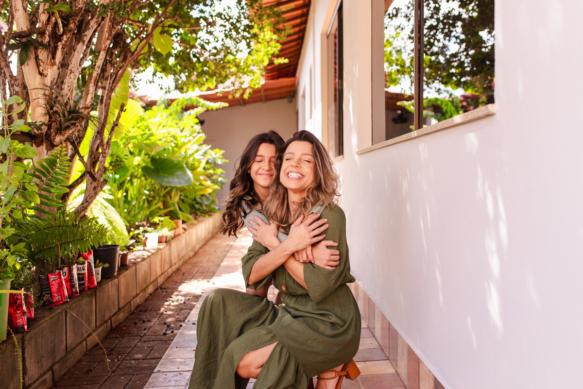 ensaio família mãe e filha