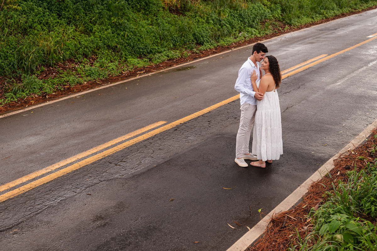ensaio de casal na rua