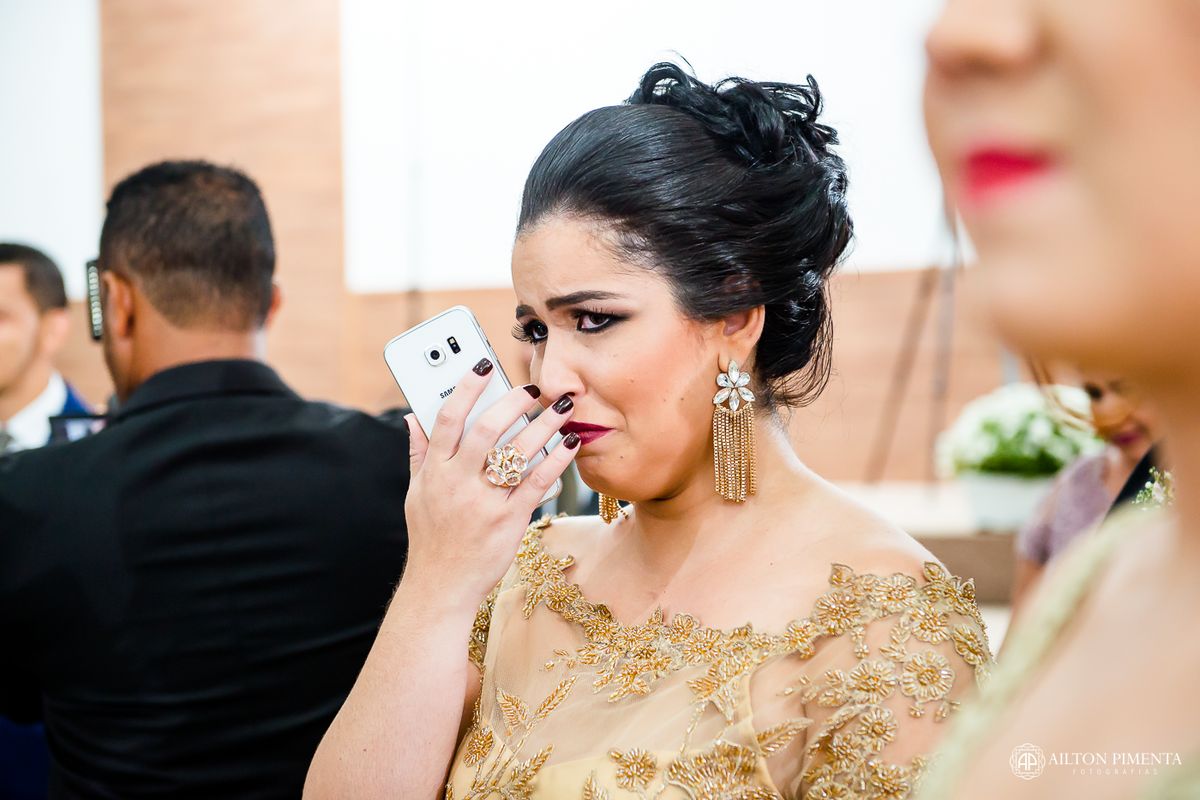 emoção de casamento