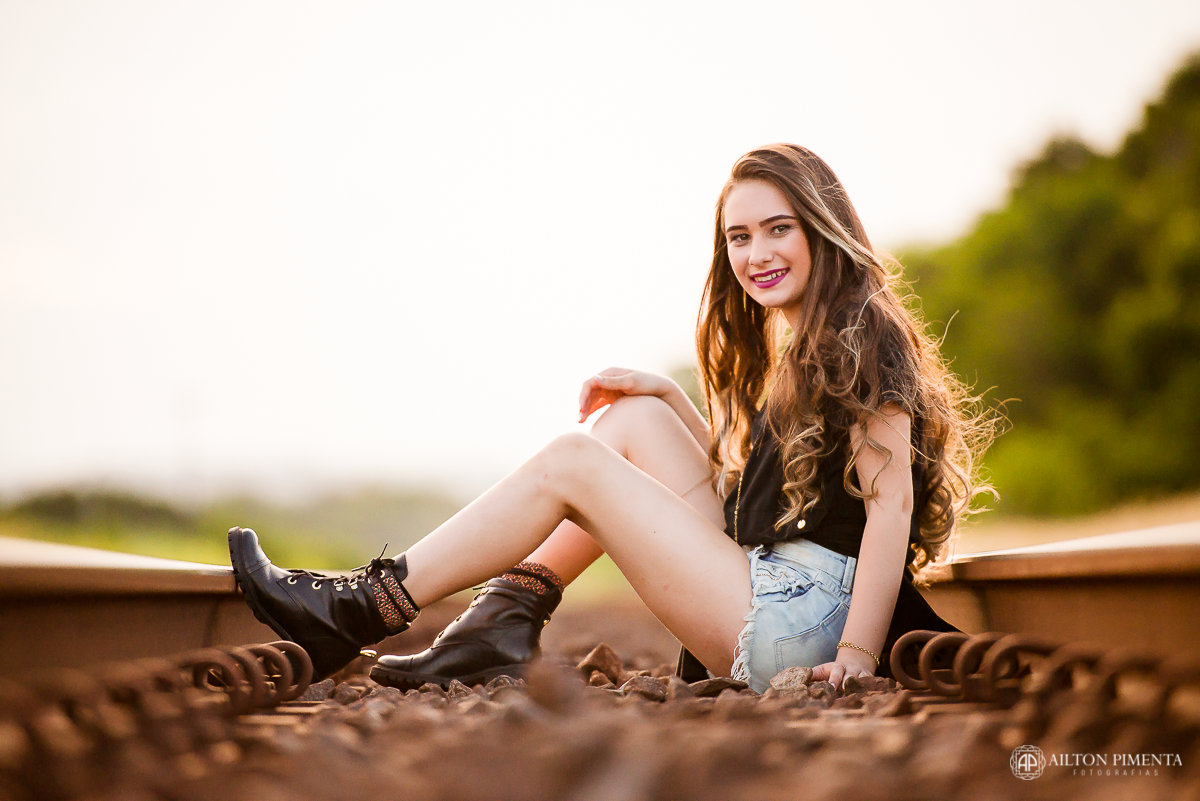 ensaio 15 anos no trilho