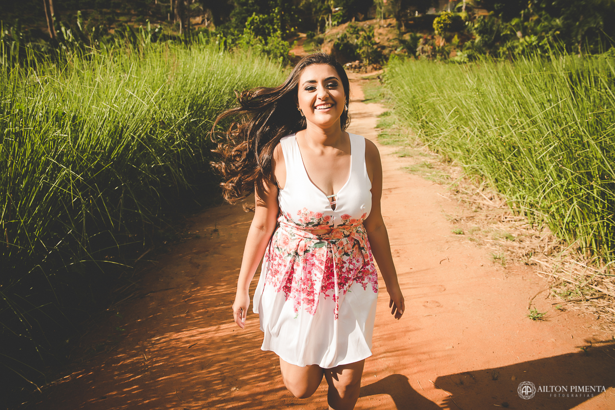 ensaio 15 anos correndo