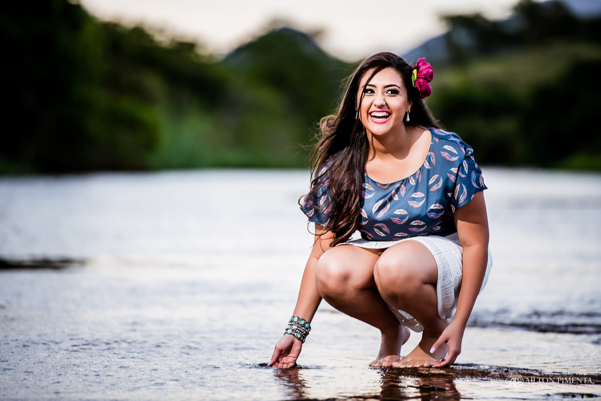 ensaio 15 anos sorrindo