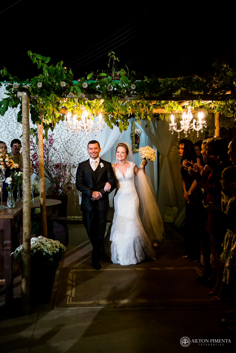 entrada dos noivos na festa