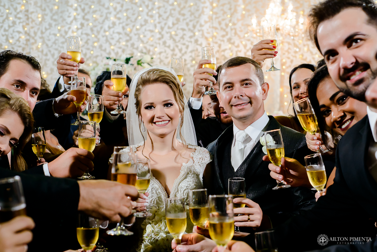 brinde dos noivos