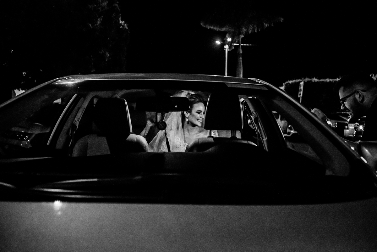 foto de noiva preto e branco