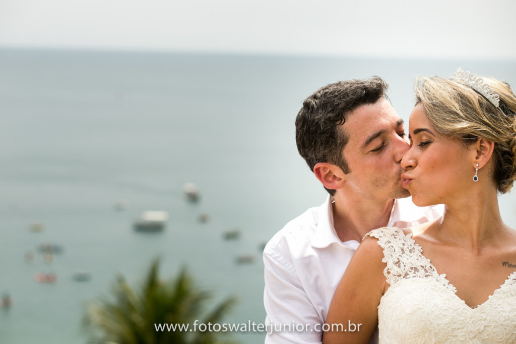 beijos dos noivos