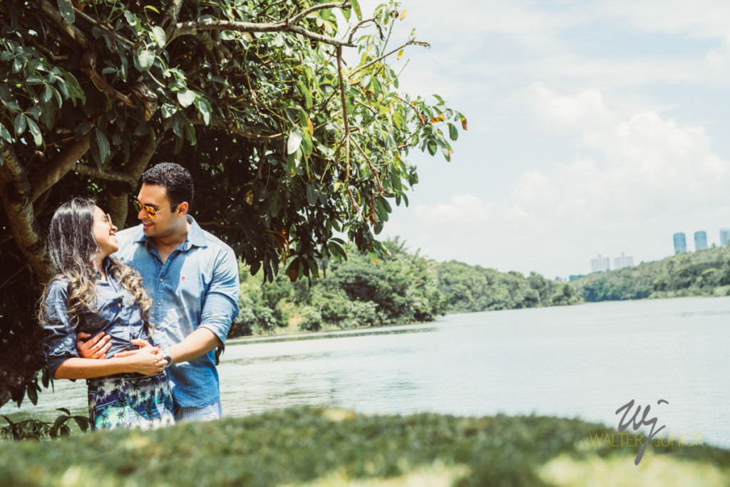 trocar de olhar do casal