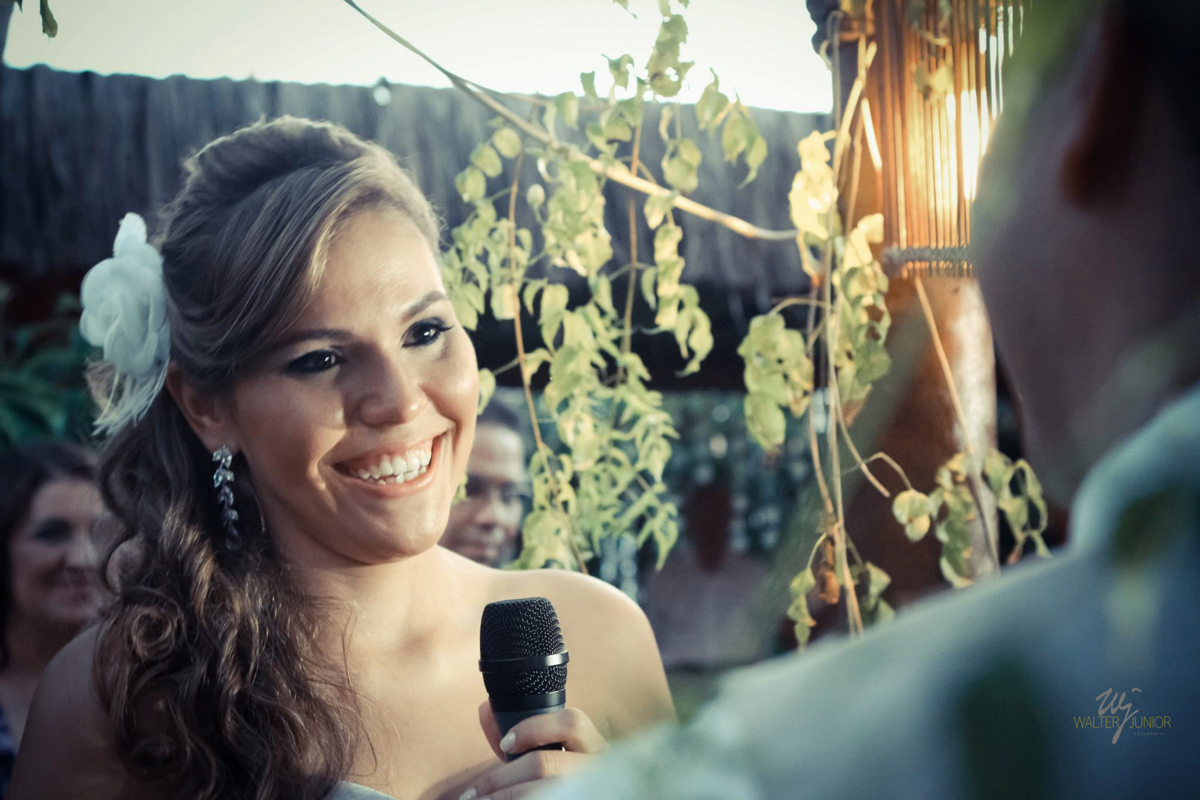 noiva fazendo o juramento