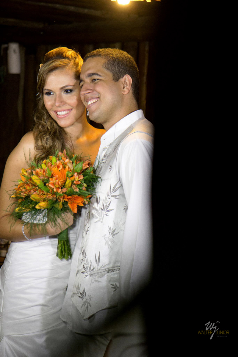 noivos tirando as fotos