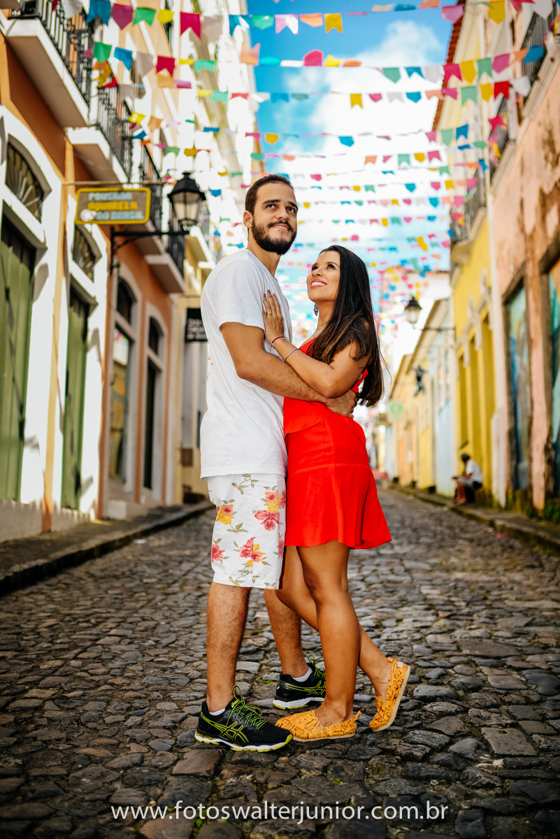 Ensaio pré wedding que rolou no Pelourinho 