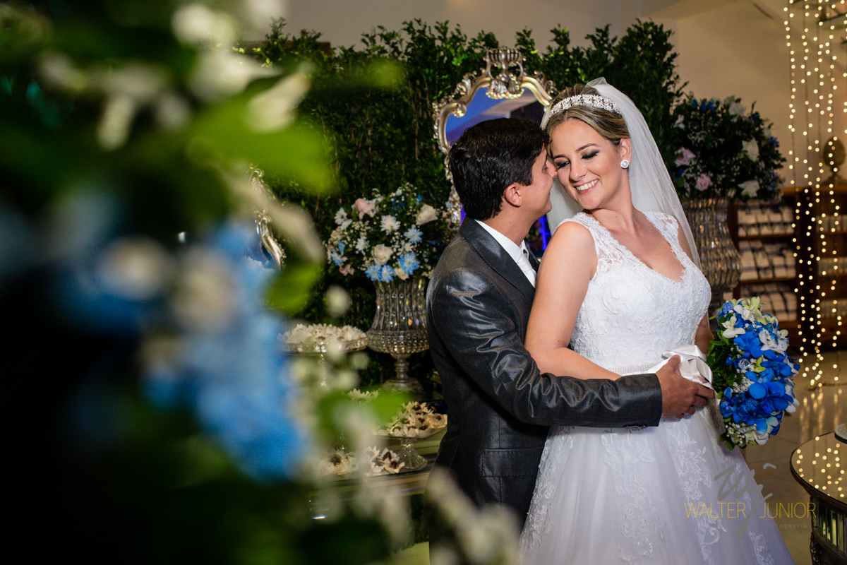 fotos do casal na noite do casamento em Aracaju 