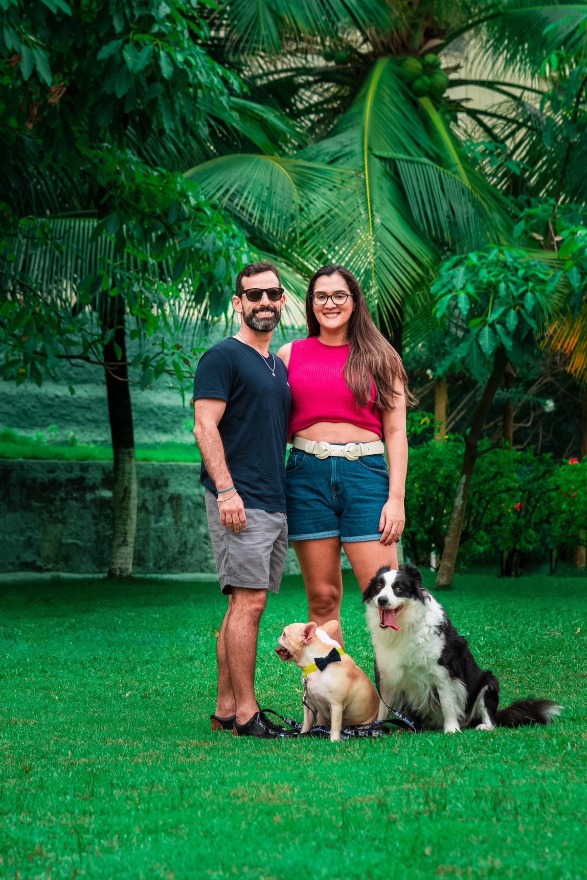 ensaio-de-casal-com seus-cachorros 