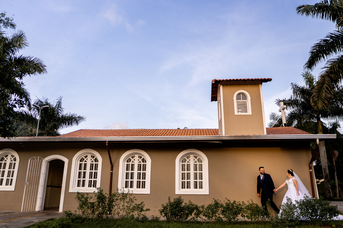 CASAMENTO NA CAPELA SANTA MATILDE EM PRAIA GRANDE