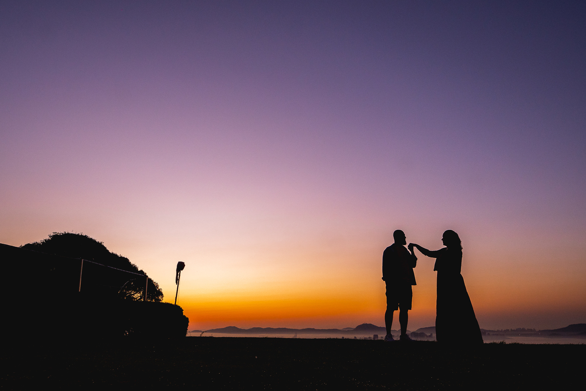 ENSAIO DE CASAL NO MORRO DA ASA DELTA