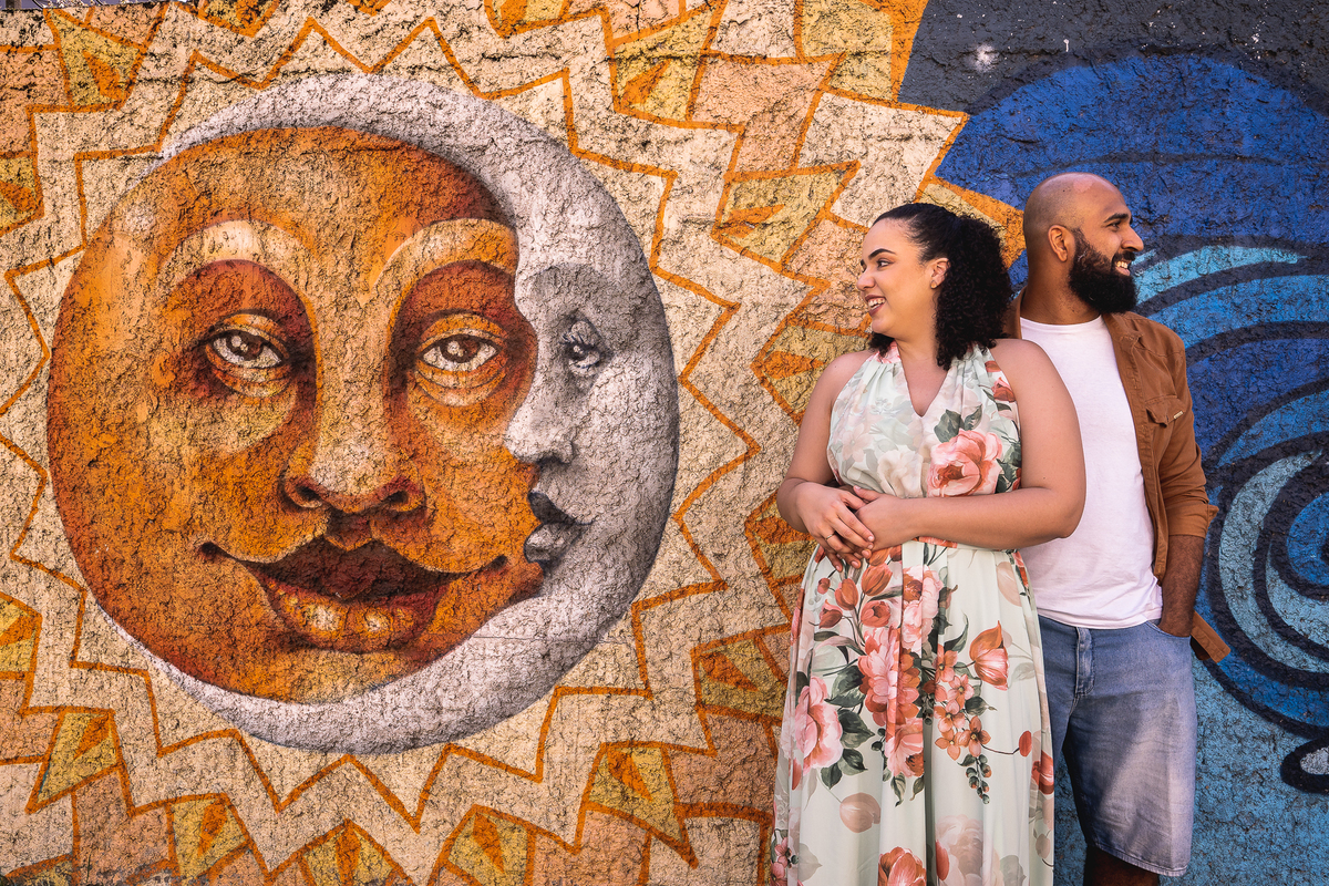 ENSAIO DE CASAL NA PONTA DA PRAIA EM SANTOS