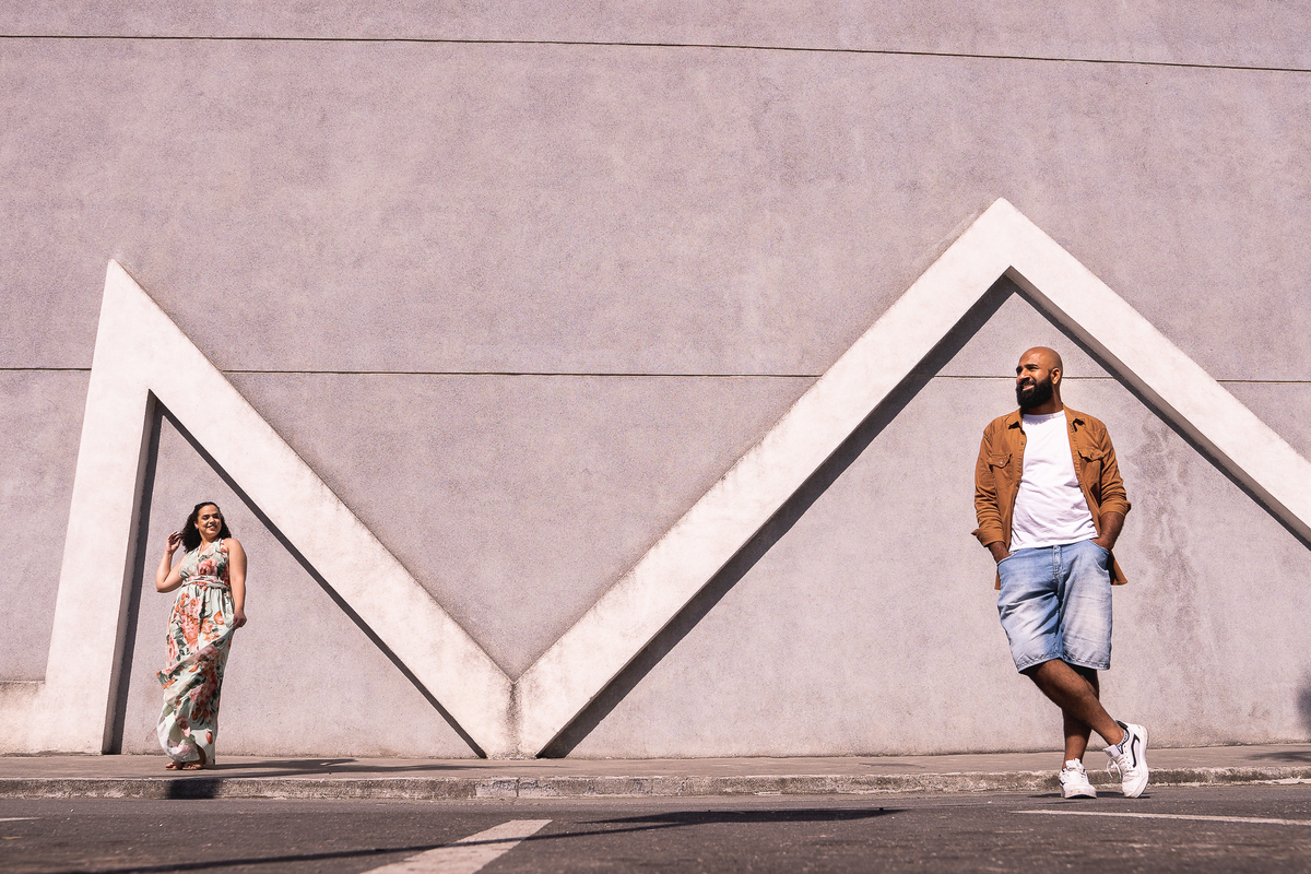 ENSAIO DE CASAL NA PONTA DA PRAIA EM SANTOS