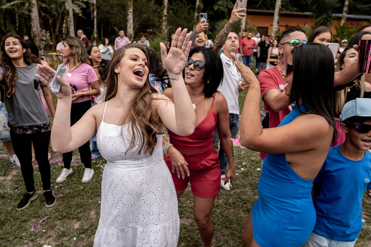 CHÁ REVELAÇÃO - RANCHO DA PRAIA - PRAIA GRANDE