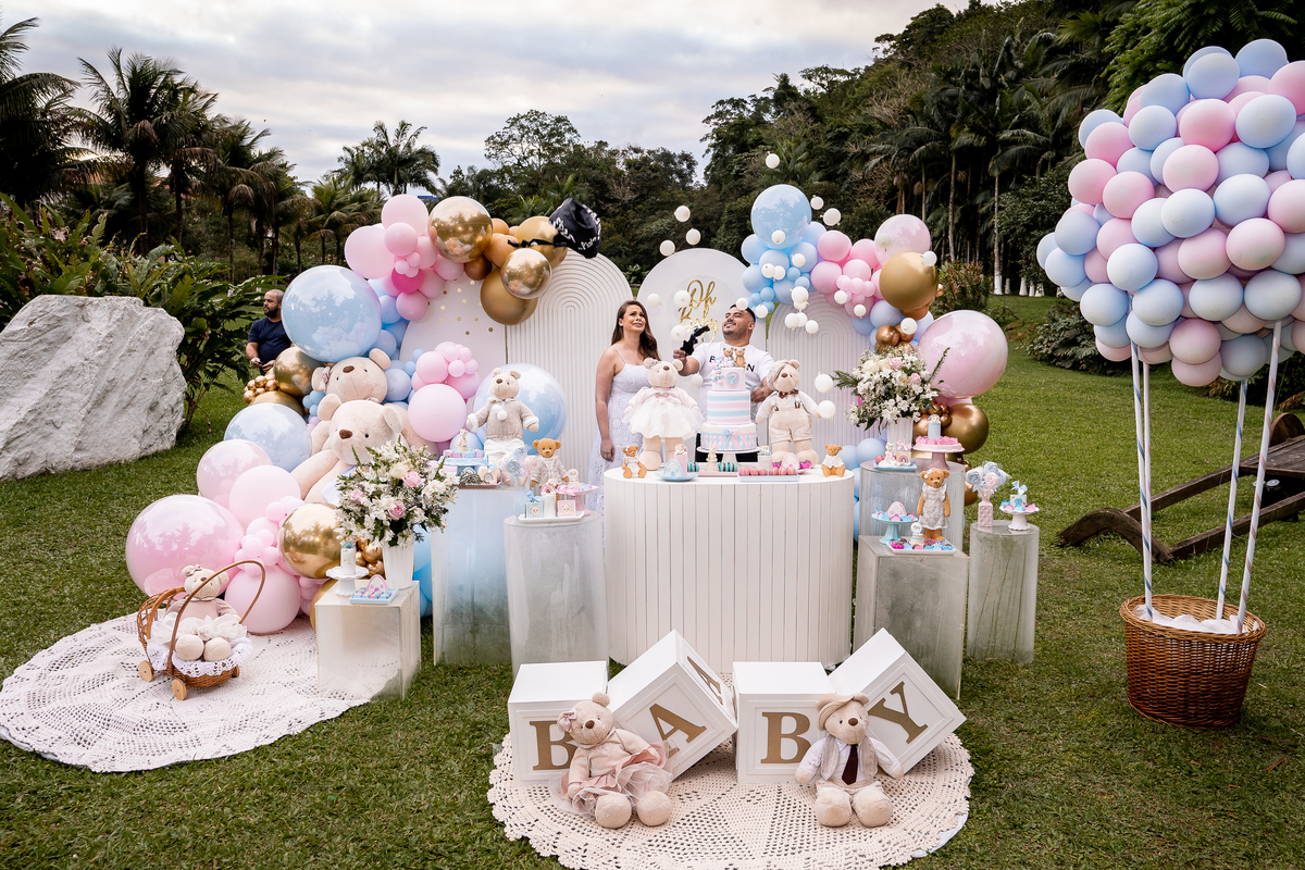 CHÁ REVELAÇÃO - RANCHO DA PRAIA - PRAIA GRANDE