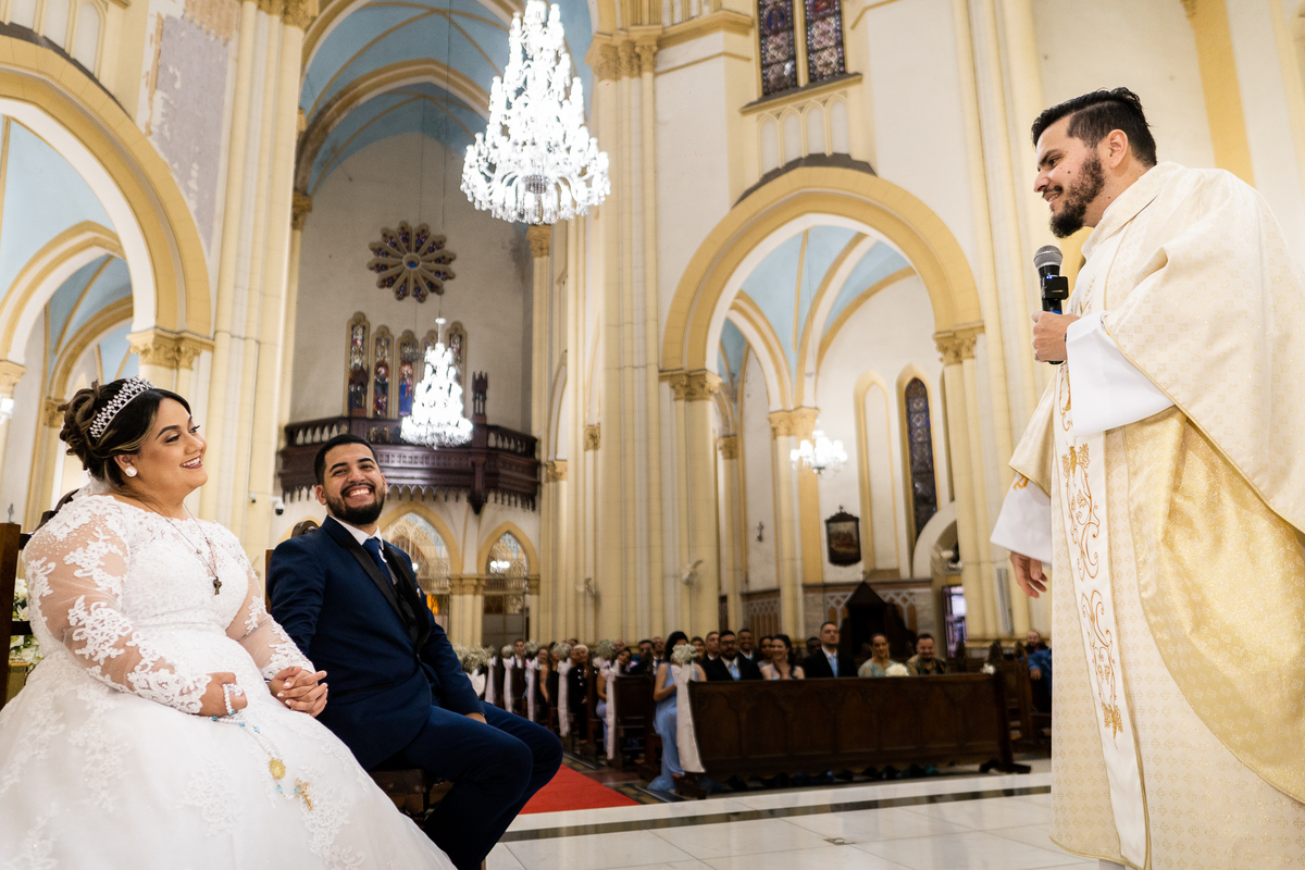 CERIMONIA NA IGREJA CATEDRAL DE SANTOS