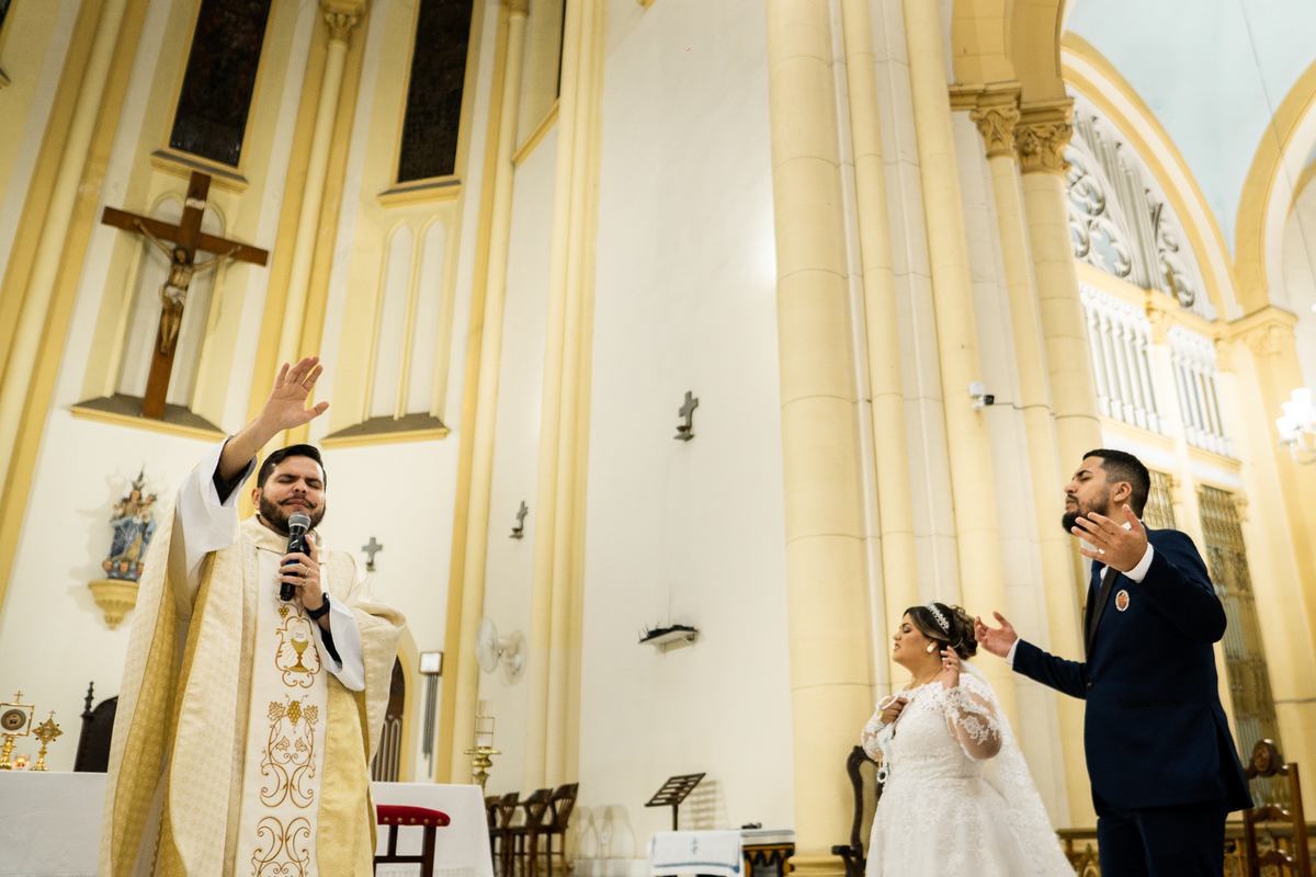 CERIMONIA NA IGREJA CATEDRAL DE SANTOS
