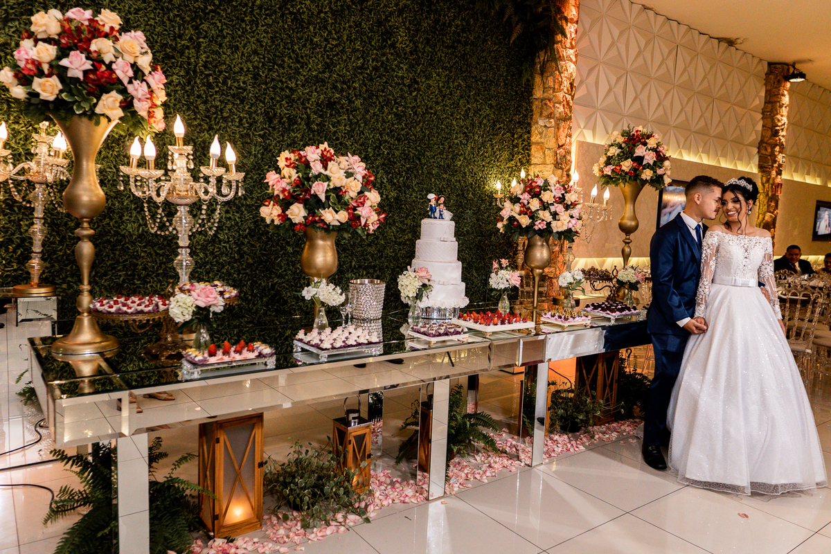 CASAMENTO NO BUFFET SAMPAIO EM SÃO VICENTE-SP