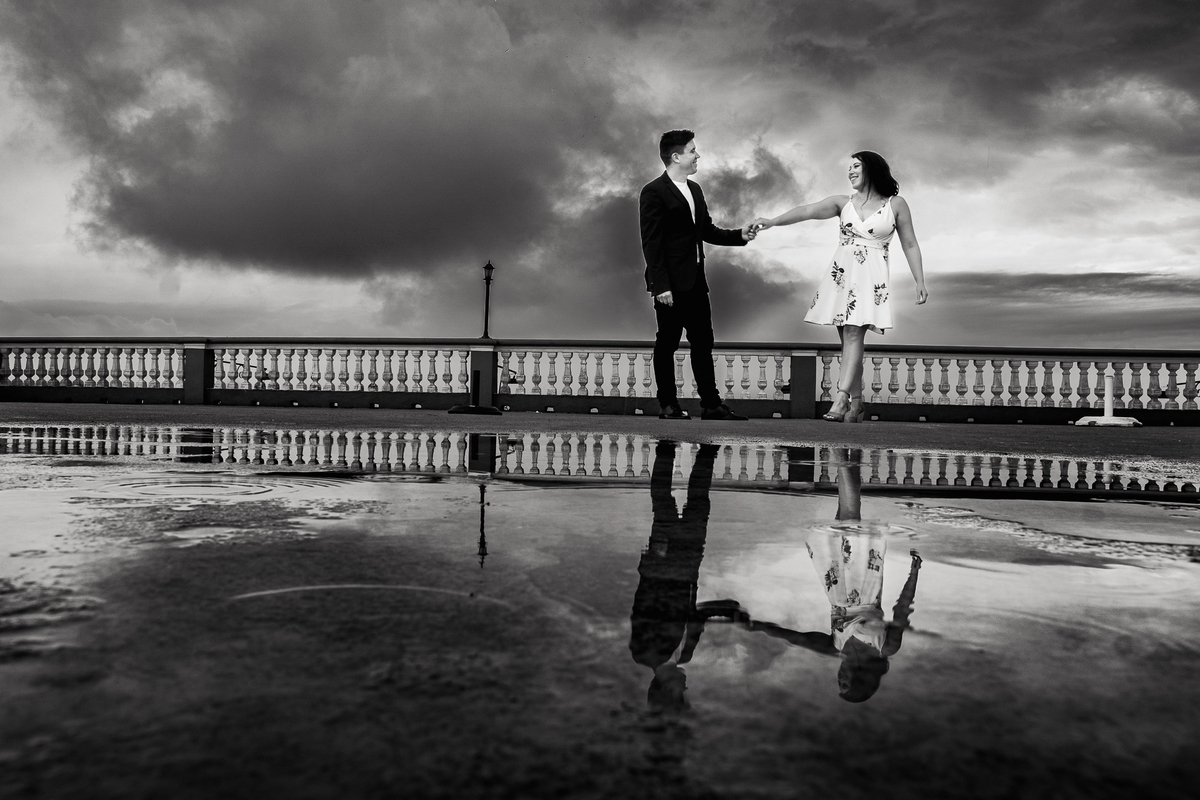 CASAMENTO CIVIL EM SANTOS E ENSAIO NO MONTE SERRAT