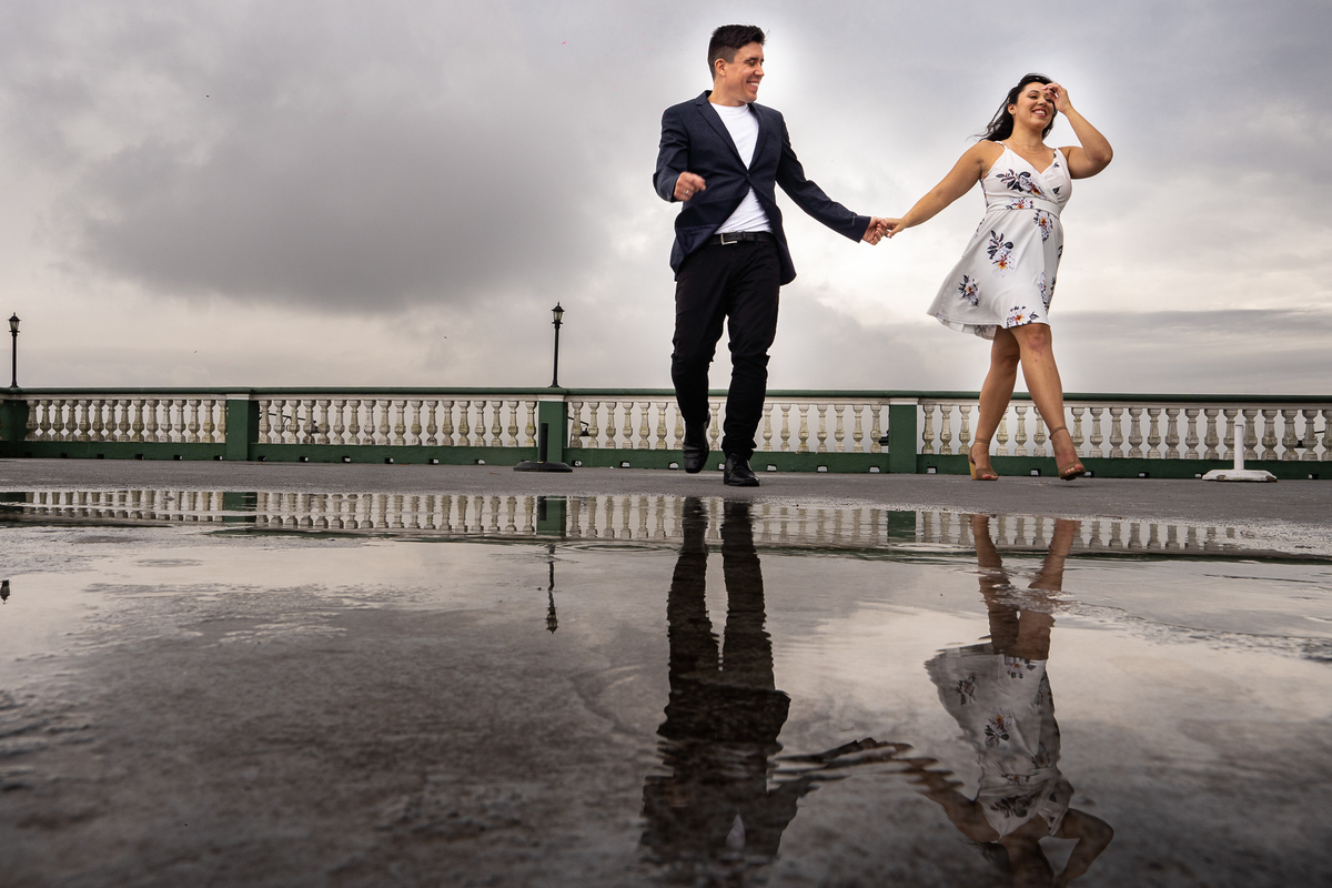 CASAMENTO CIVIL EM SANTOS E ENSAIO NO MONTE SERRAT
