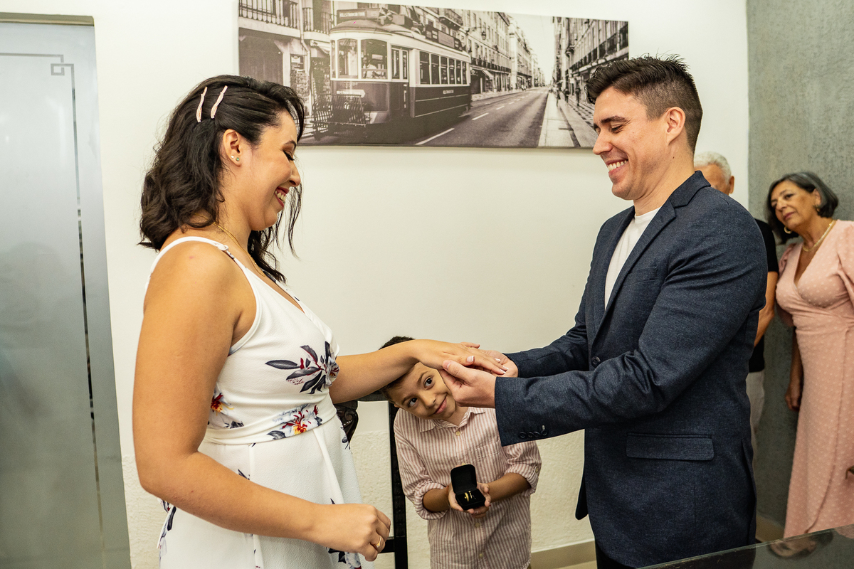CASAMENTO CIVIL EM SANTOS E ENSAIO NO MONTE SERRAT