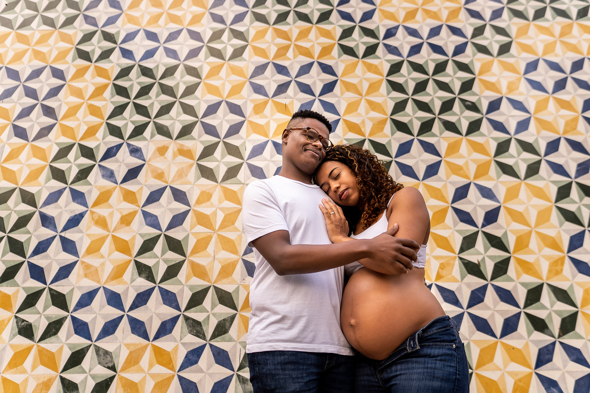 ENSAIO DE GESTANTE NA PRAIA GRANDE