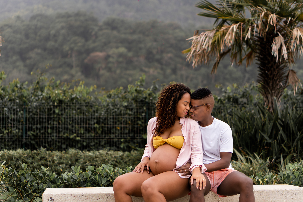 ENSAIO DE GESTANTE NA PRAIA GRANDE