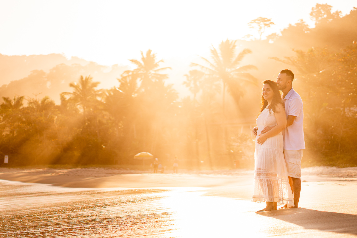 ENSAIO GESTANTE REVELAÇÃO - PRAIA DAS CONCHAS (GUARUJÁ-SP)