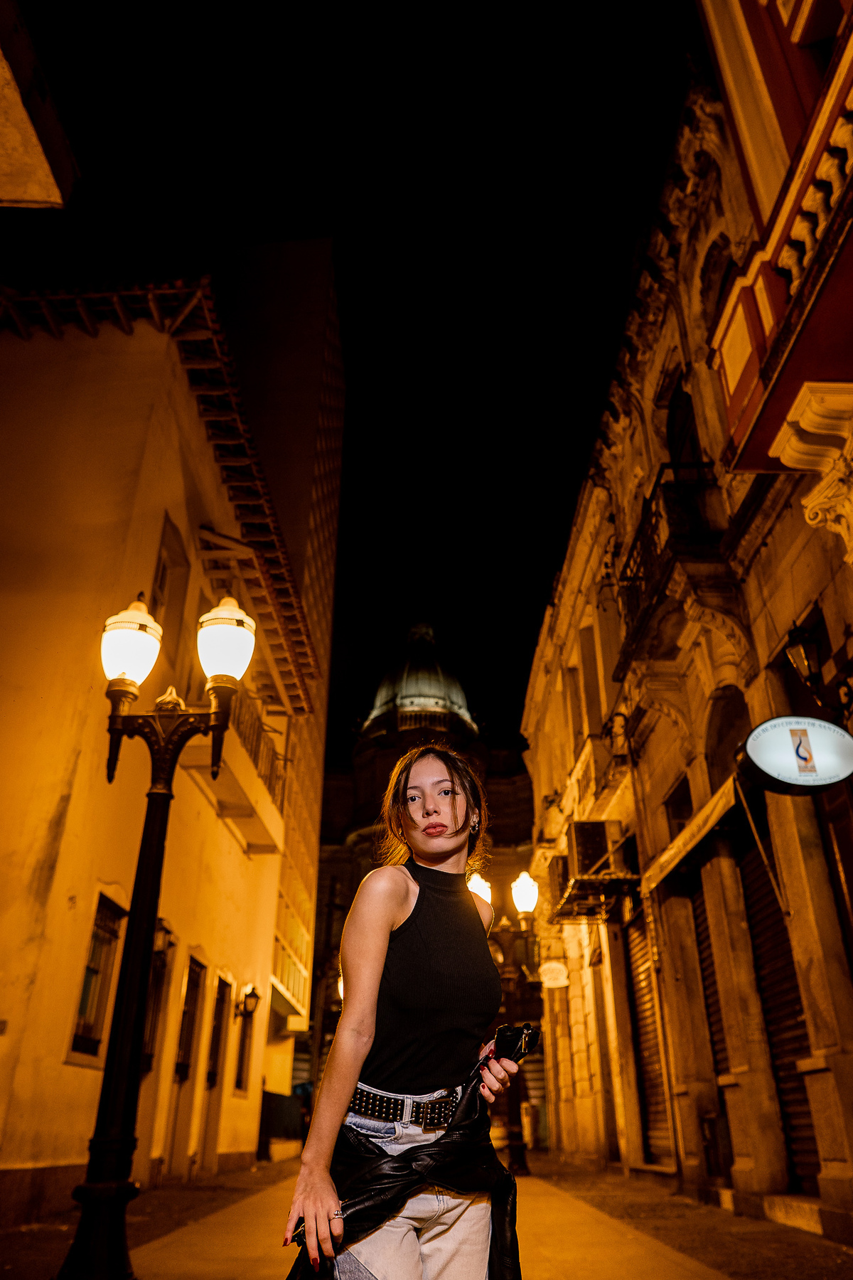 ENSAIO DE DEBUTANTE NA PINACOTECA E CENTRO DE SANTOS-SP