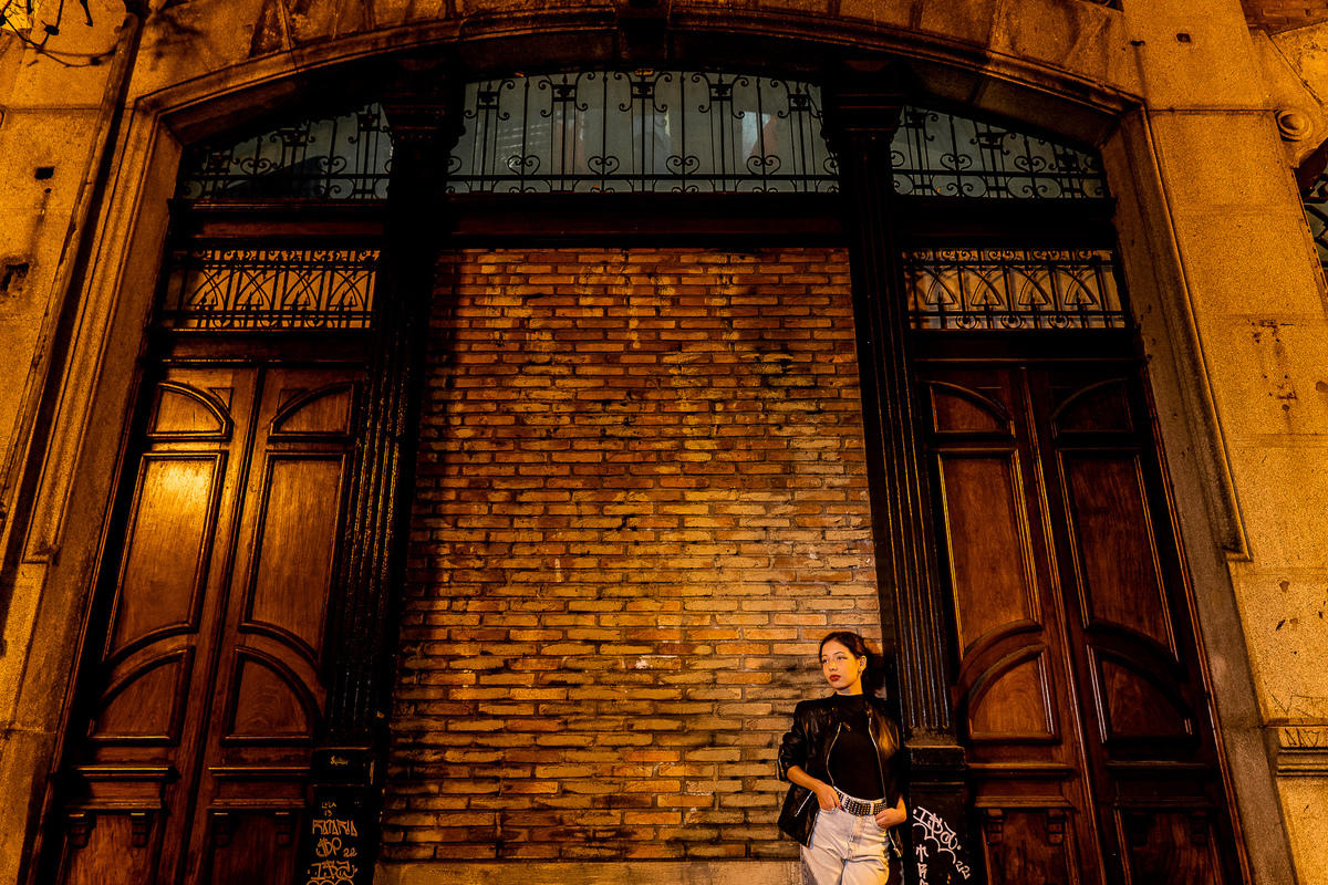 ENSAIO DE DEBUTANTE NA PINACOTECA E CENTRO DE SANTOS-SP