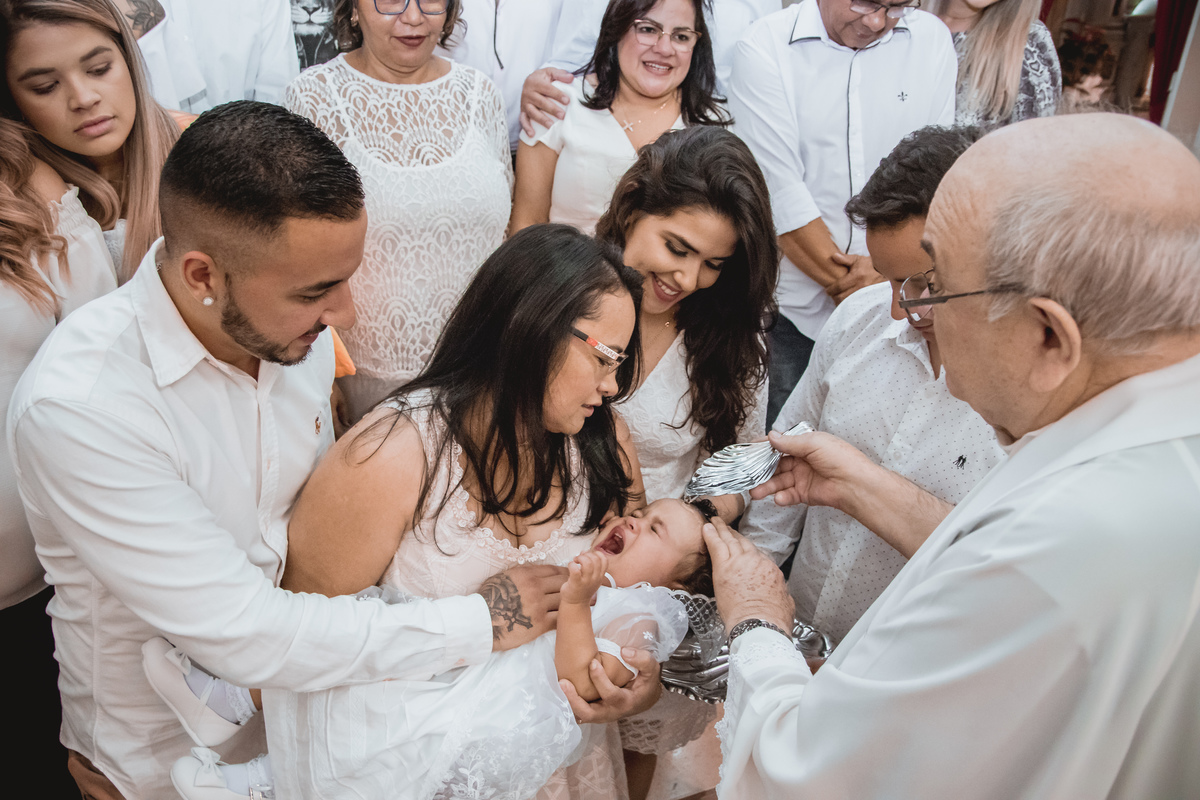 BATIZADO NA IGREJA CORAÇÃO DE MARIA | SANTOS-SP