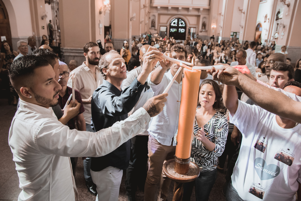 BATIZADO NA IGREJA CORAÇÃO DE MARIA | SANTOS-SP