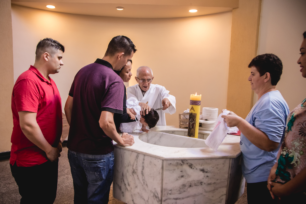 BATIZADO NA PARÓQUIA SANTA MARGARIDA MARIA | SANTOS-SP
