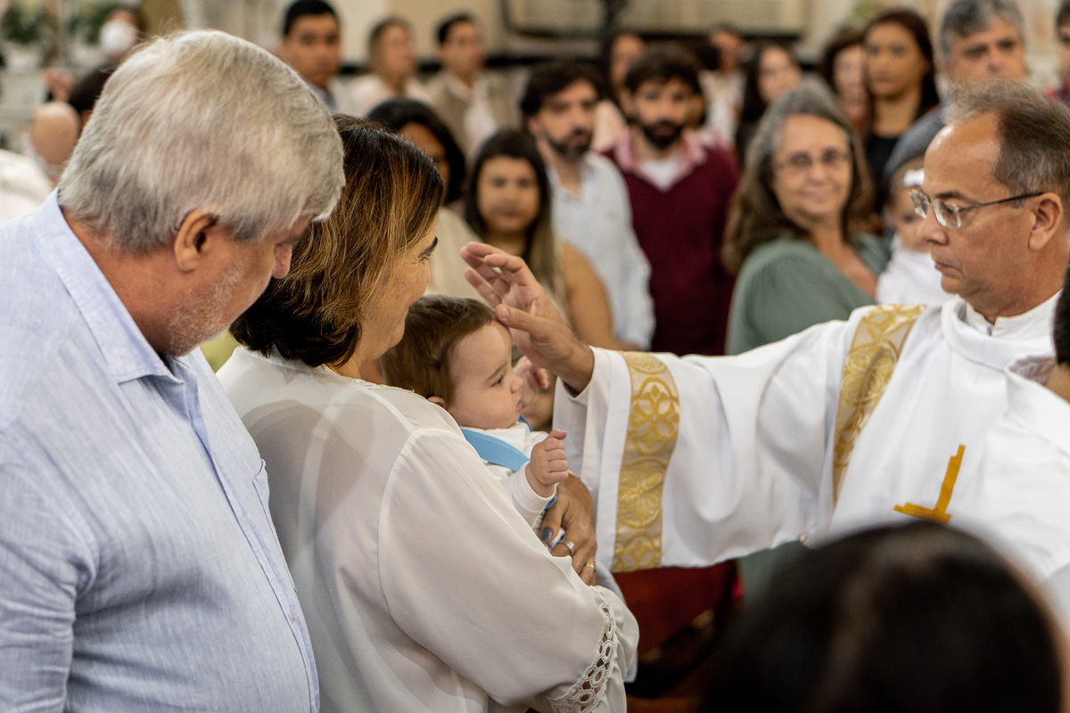 BATIZADO NA PARÓQUIA NOSSA SENHORA DO ROSÁRIO DE POMPÉIA | SANTOS-SP
