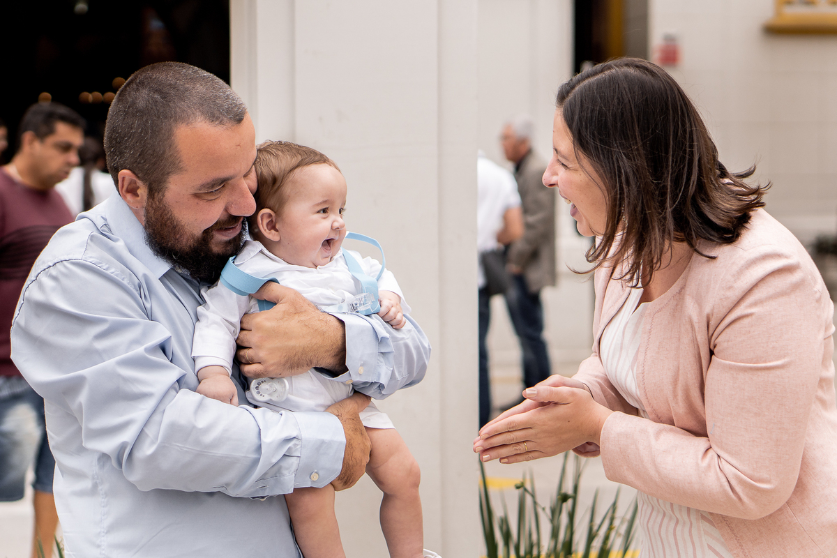 BATIZADO NA PARÓQUIA NOSSA SENHORA DO ROSÁRIO DE POMPÉIA | SANTOS-SP